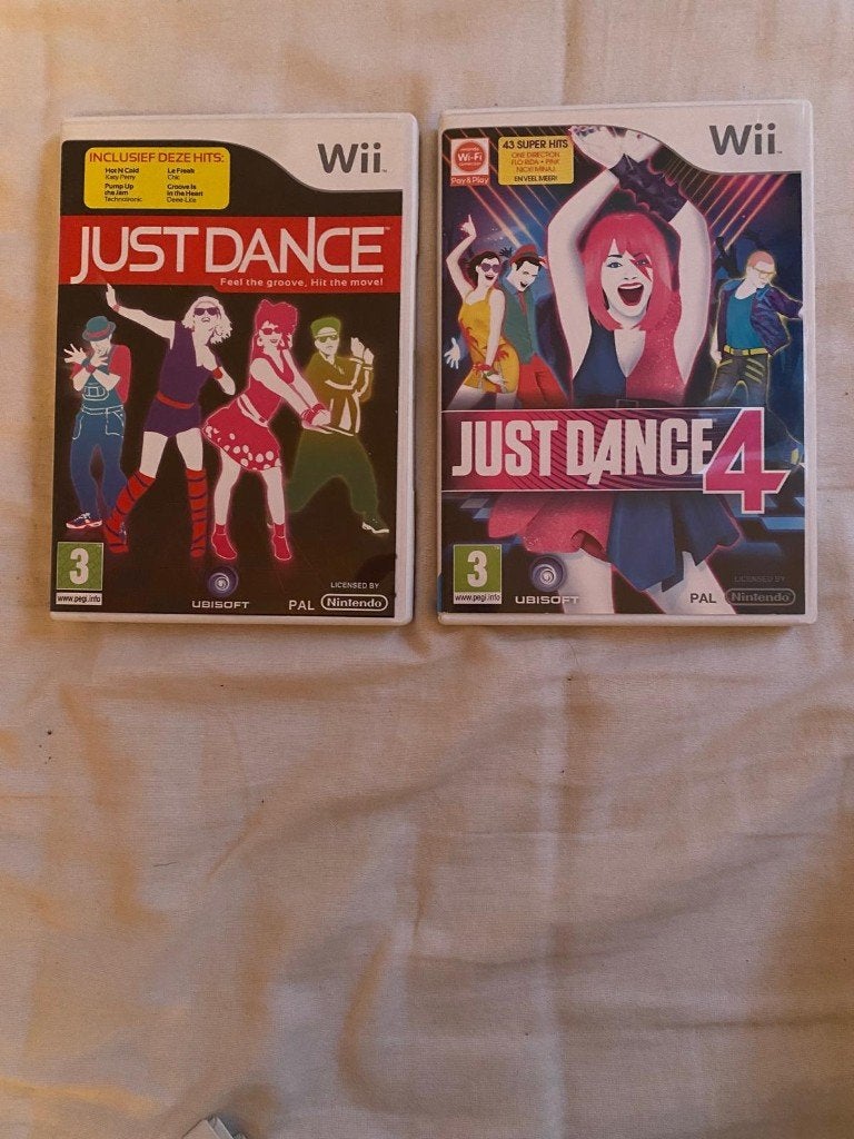 WII Just dance Games, Muziek, Ophalen of Verzenden, Zo goed als nieuw, 3 spelers of meer