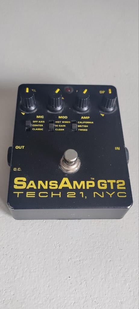 SansAmp GT2 Tech 21 NYC Gitaarpedaal, Muziek en Instrumenten, Ophalen of Verzenden, Gebruikt
