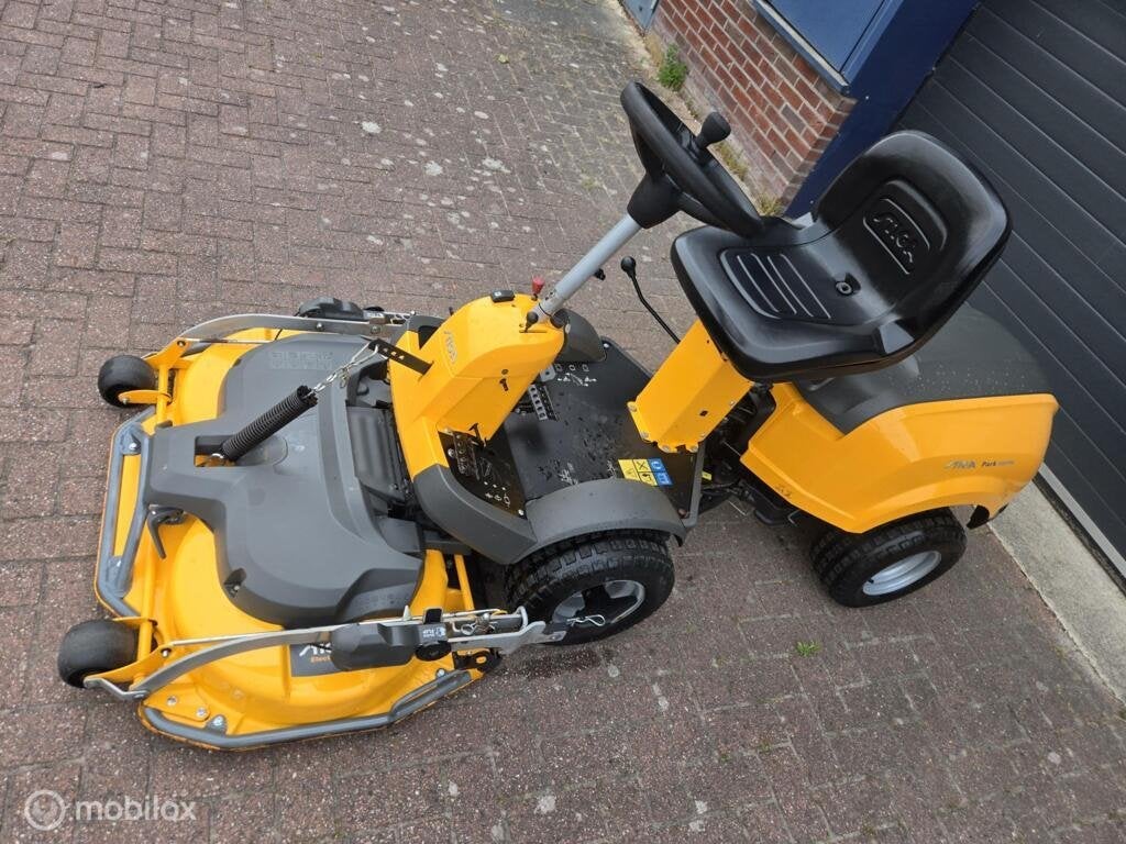 Zitmaaier  stiga park frontmaaier  mulch stuur bekrachtiging, Ophalen, Zo goed als nieuw, Mulchfunctie