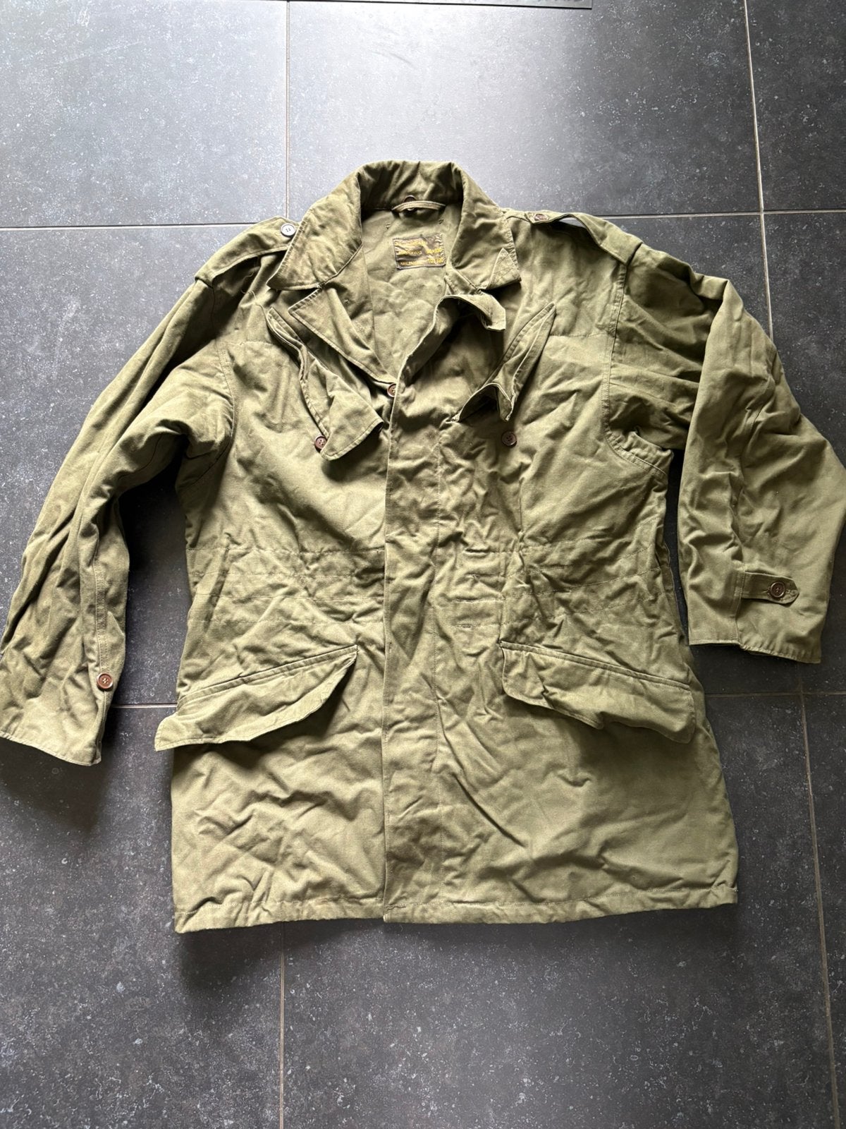 Legerjas ca. 1974 nieuw, Ophalen of Verzenden, Landmacht, Nederland, Kleding of Schoenen