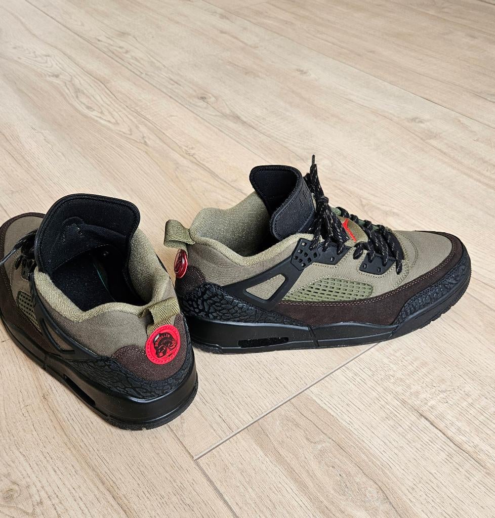 Air Jordan Spizike Low 'Medium Olive', Overige kleuren, Air Jordan, Ophalen of Verzenden, Sneakers of Gympen