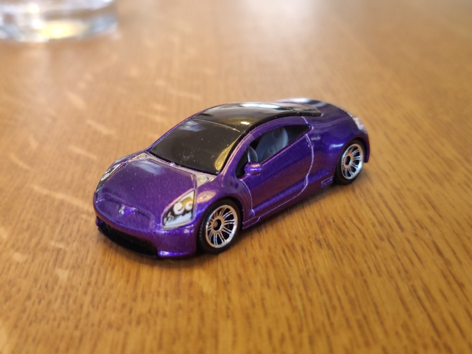 Matchbox Mitsubishi Eclipse PAARS, Ophalen of Verzenden, Zo goed als nieuw, Auto