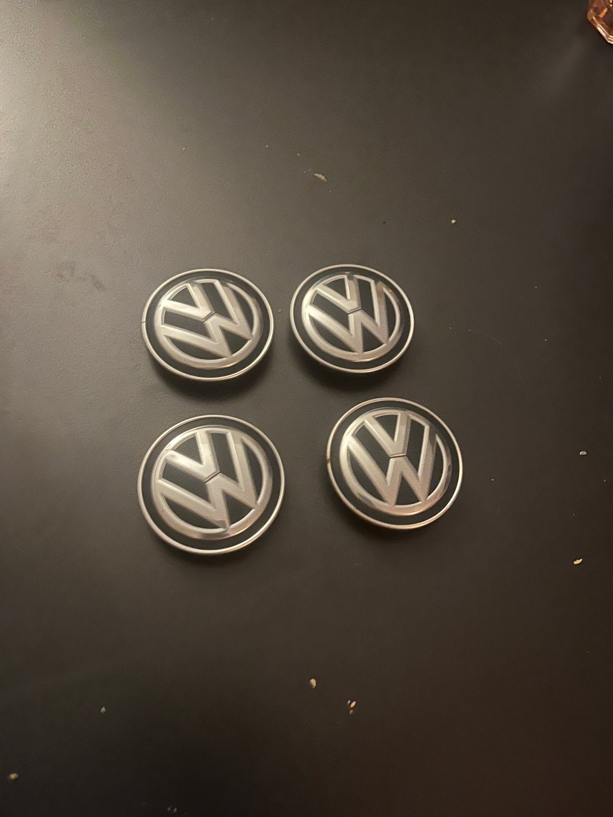 4 kleinere wielnaafdoppen VW, Verzenden, Gebruikt