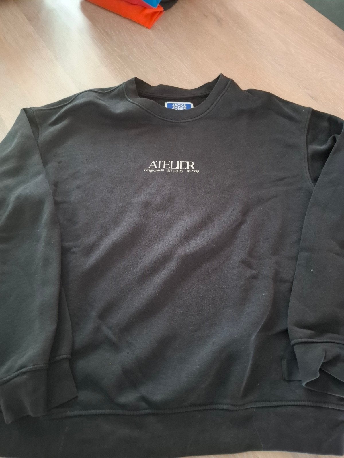trui/ sweater jack en jones met backprint maat 164, Gebruikt, Trui of Vest, Ophalen of Verzenden, Jongen