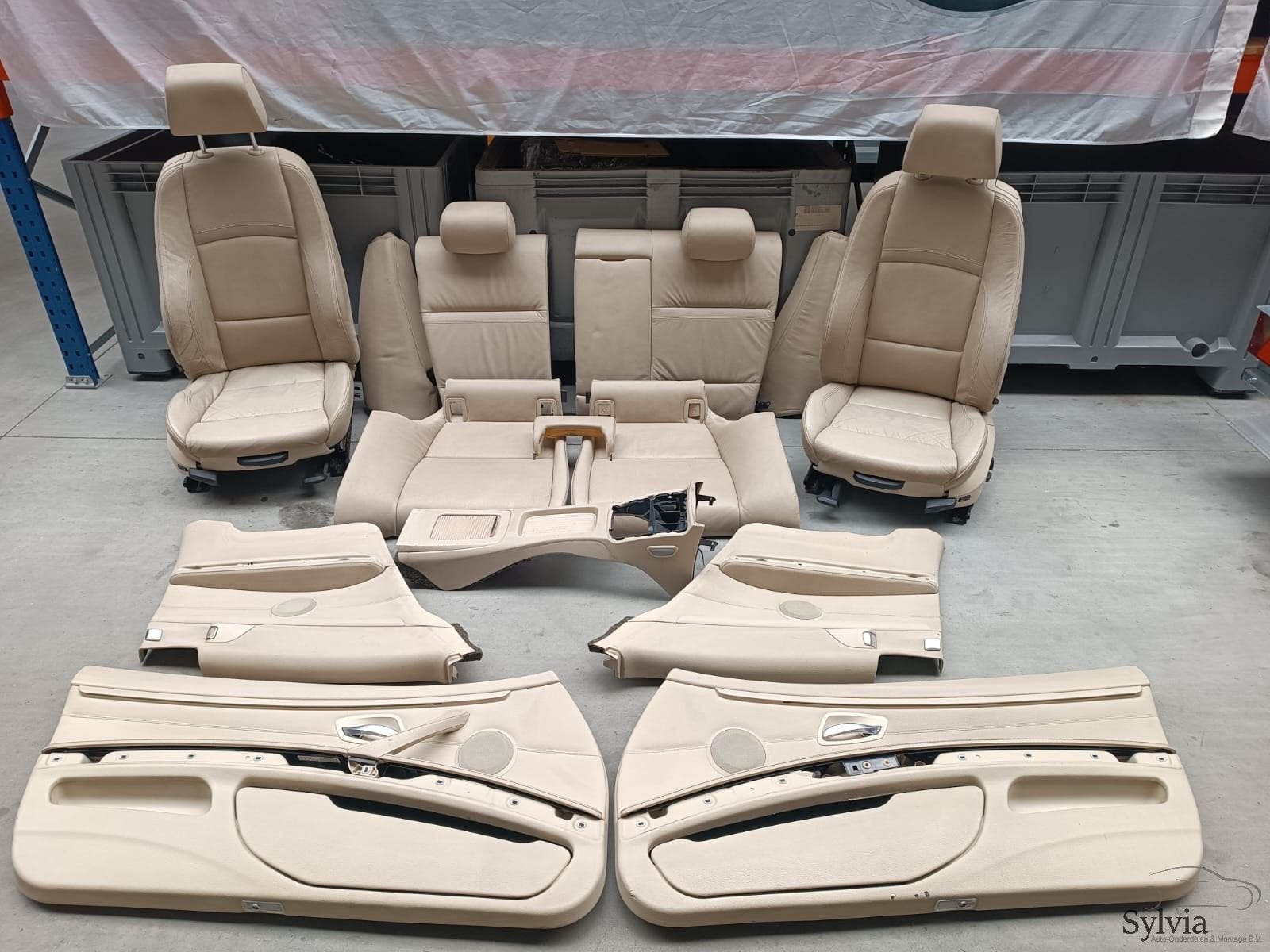 Leren Interieur Stoelen Elektrische BMW 3 serie E92 Leder Da, Auto-onderdelen, Gebruikt, -, -, Ophalen of Verzenden