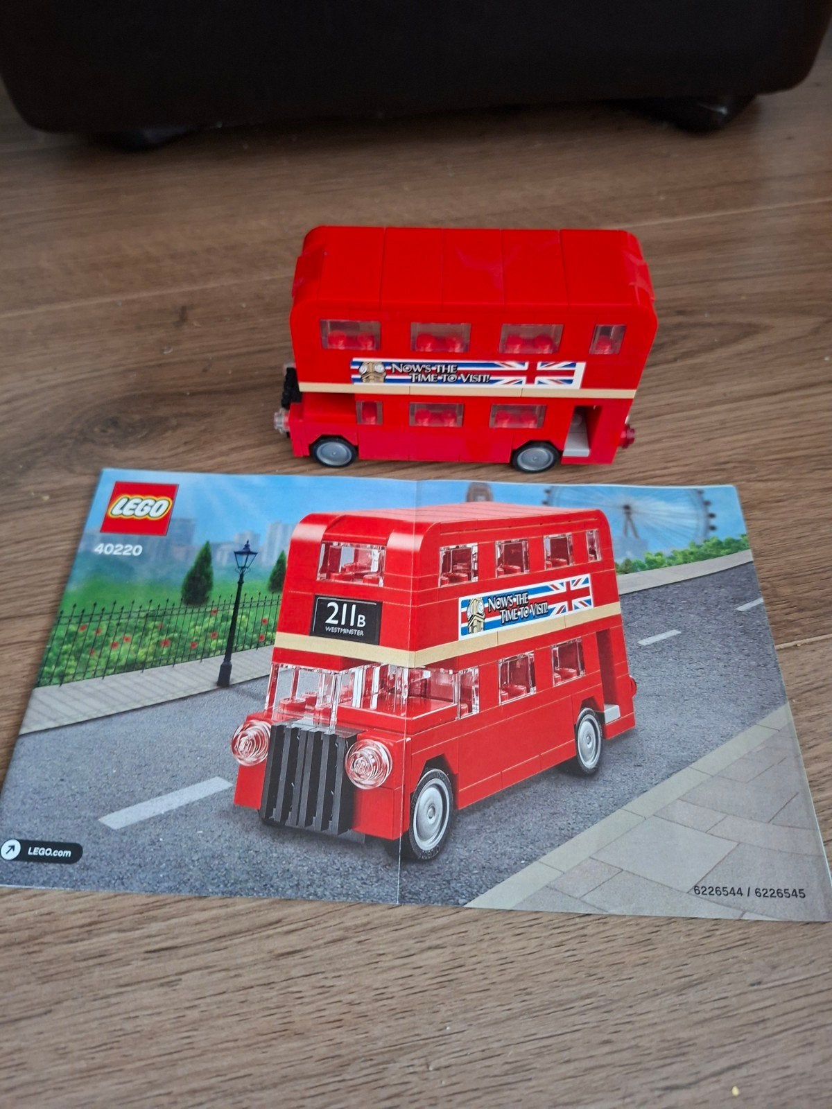 LEGO Creator London Bus 40220 - Zo goed als nieuw, Kinderen en Baby's, Speelgoed | Duplo en Lego, Lego, Compleet, Ophalen of Verzenden