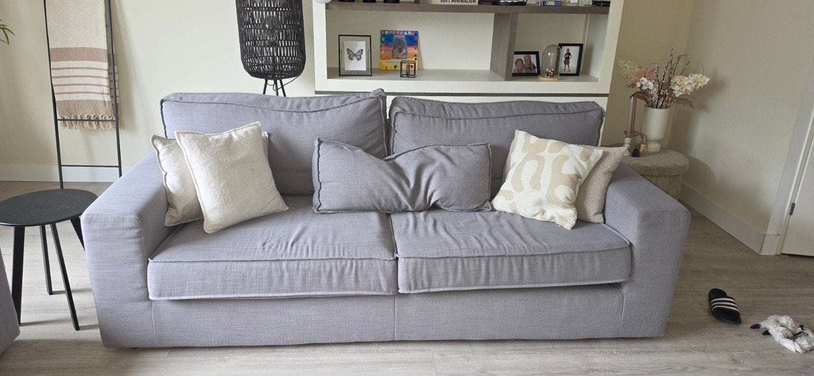 Mooie 2 keer 3 zits, Gebruikt, Modern en comfortabel, Driepersoons, 75 tot 100 cm