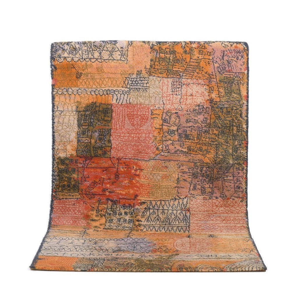 Paul Klee vloerkleed 183x275 cm - Florentinisches Villenvier, 150 tot 200 cm, Ophalen of Verzenden, Brink en Campman, Info@b2bcarpets.nl