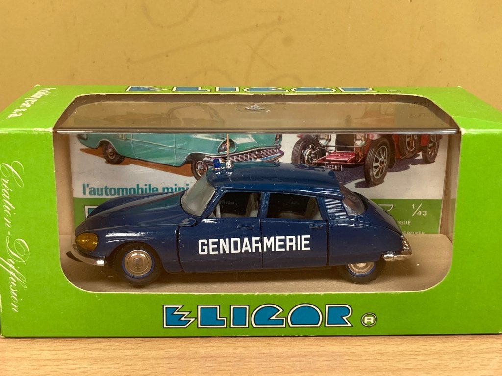Citroen DS 21 1967 Gendarmerie Vintage Eligor 1:43, Ophalen of Verzenden, Nieuw, Auto, Overige merken