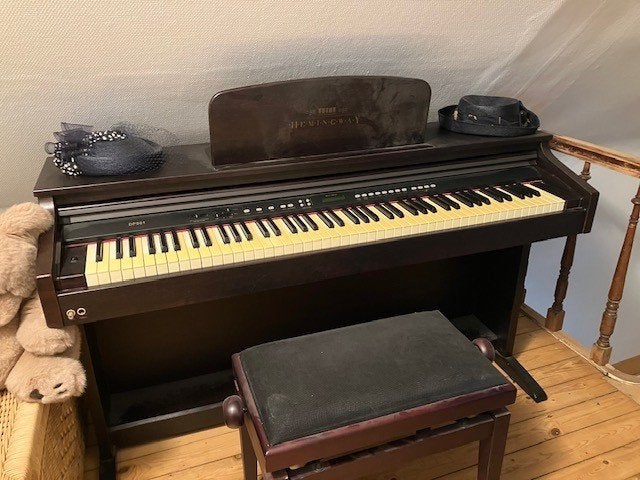Elektrische piano, Ophalen, Gebruikt, Zwart, Piano