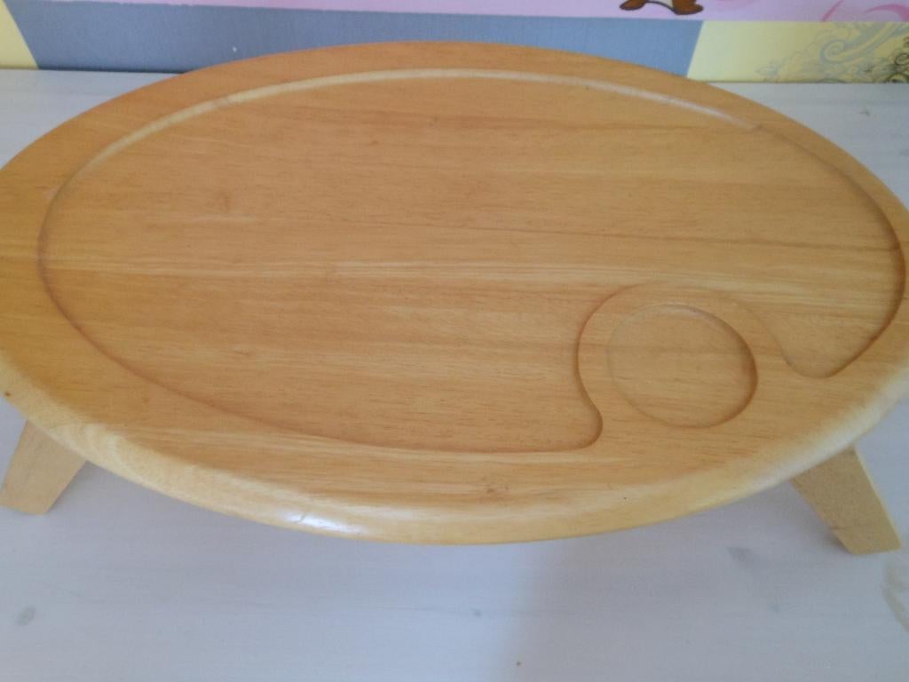 ontbijt tafel, Ophalen of Verzenden, Zo goed als nieuw, 75 cm of meer, Overige vormen