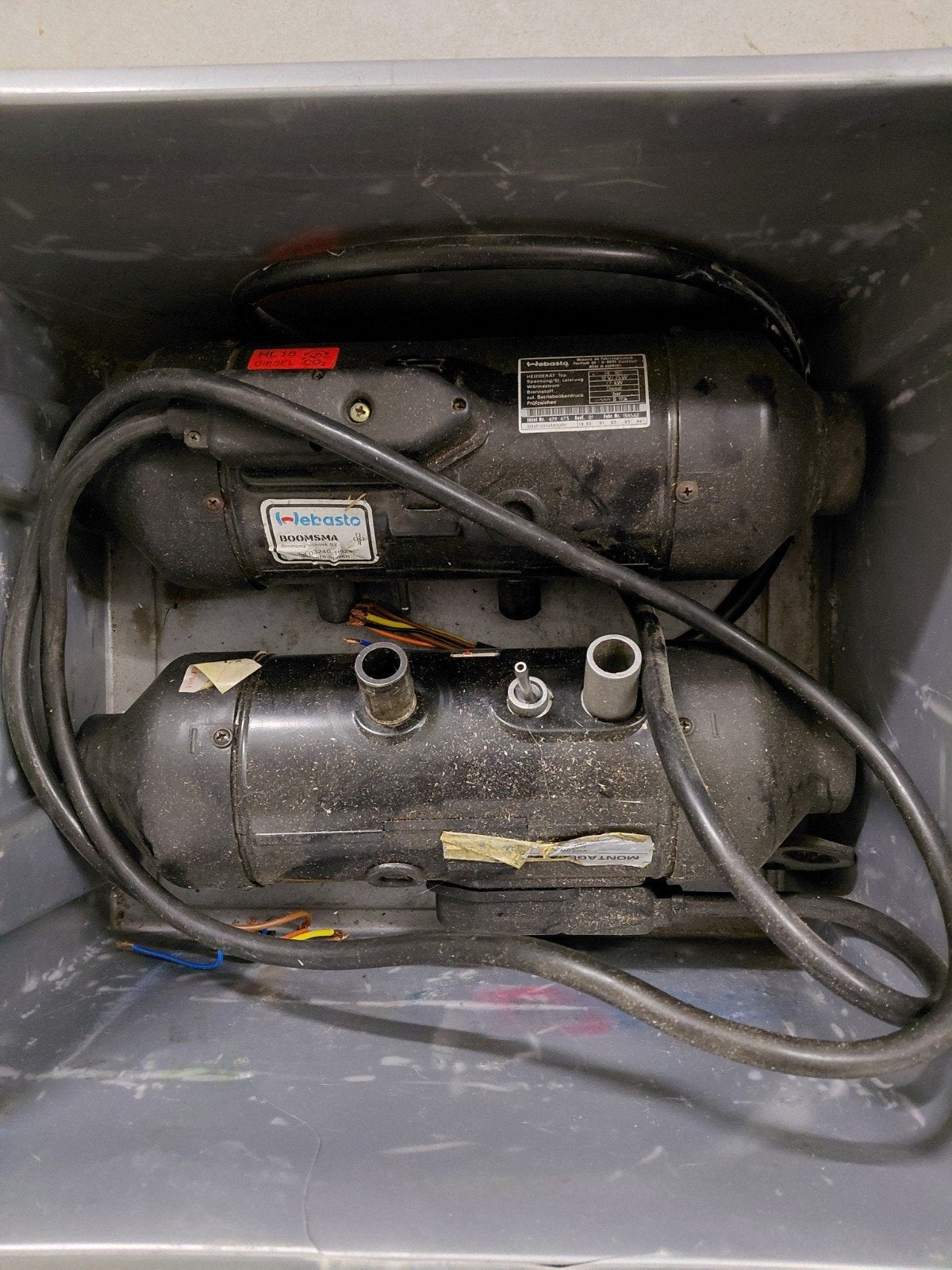 2 x Webasto Standkachel Diesel 17kW - Gebruikt, Auto-onderdelen, Airco en Verwarming, Ophalen