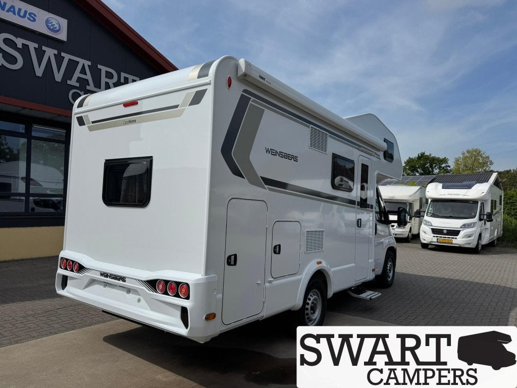 Weinsberg CaraHome 600 DKG 6 pers. stapelbed automaat 140 pk, Caravans en Kamperen, Automaat, Weinsberg, Alkoof, Ringverwarming