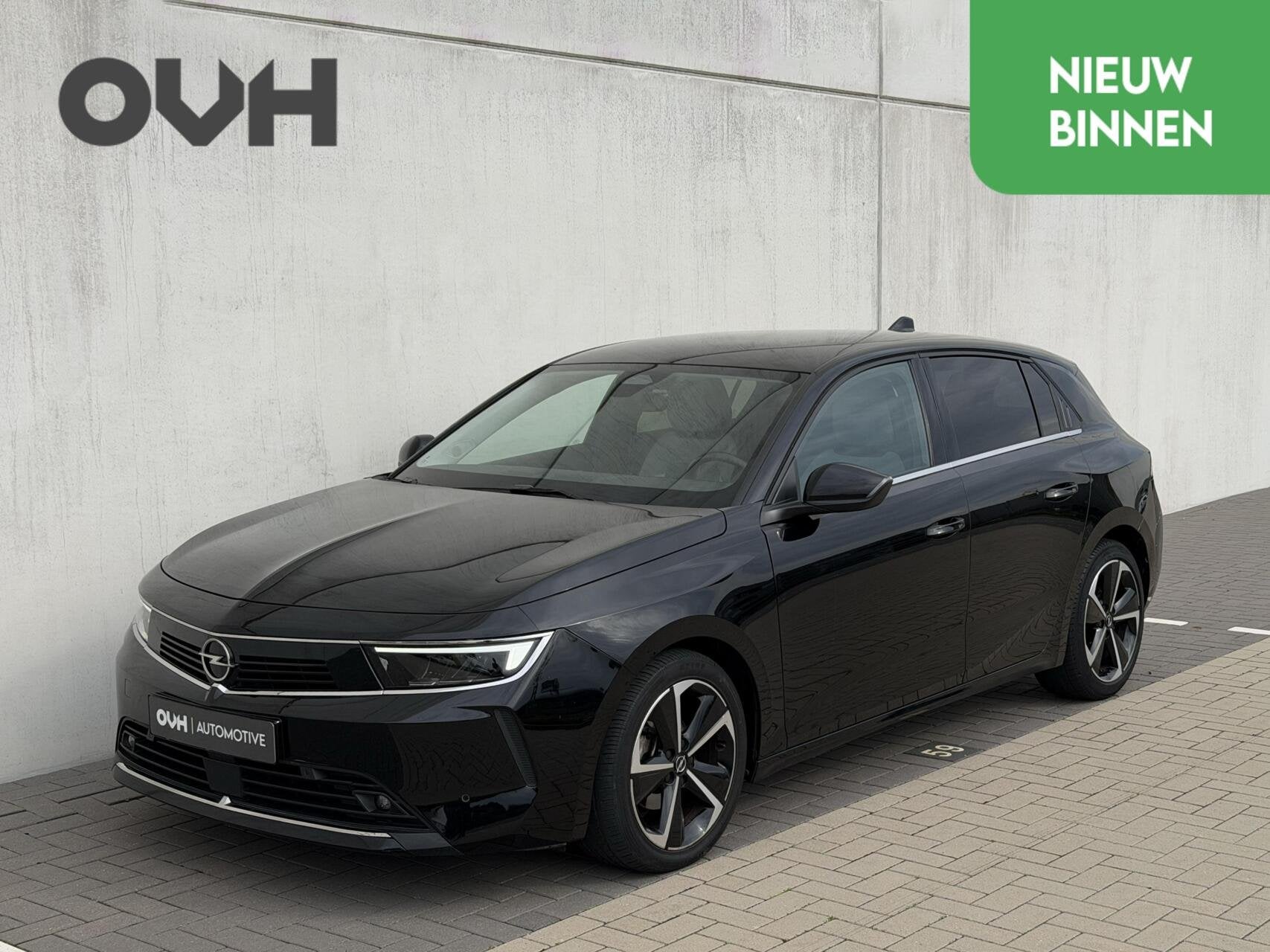 Opel Astra 1.2 | Camera | Carplay | ACC | Sensoren, Auto's, Gebruikt, 1199 cc, Zwart, Bedrijf