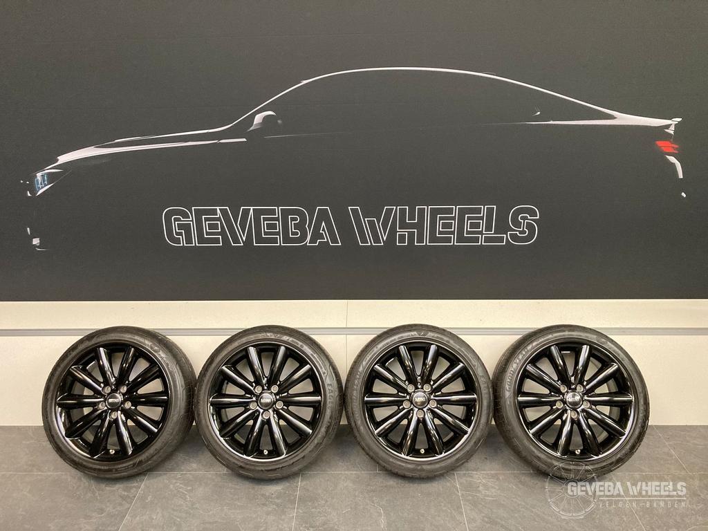 17” originele Mini Cooper / S / One / Cabrio velgen + banden, Auto-onderdelen, Banden en Velgen, Gebruikt, -, -, Banden en Velgen