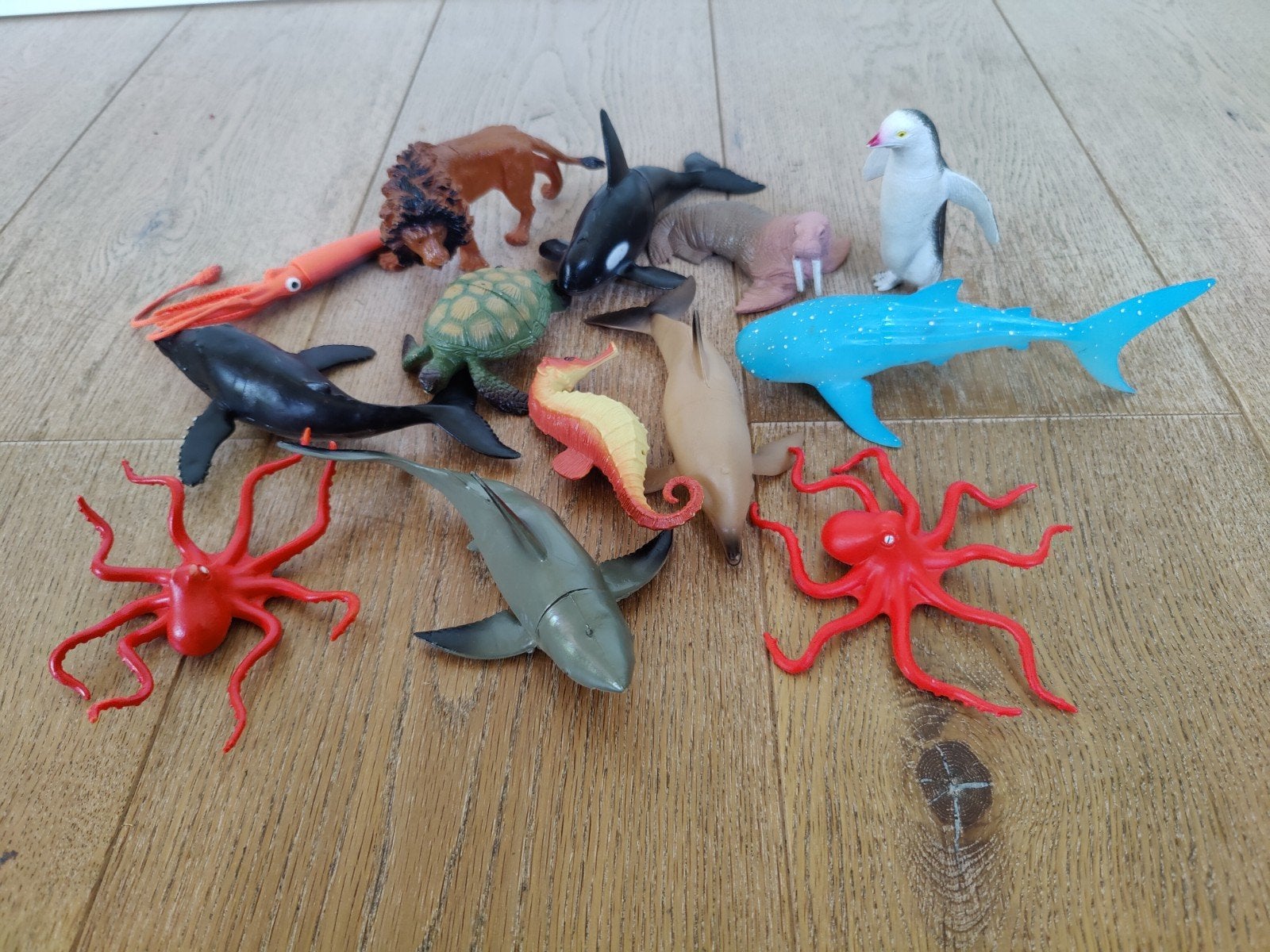 Plastic dieren speelgoed, Ophalen, Gebruikt, Jongen of Meisje
