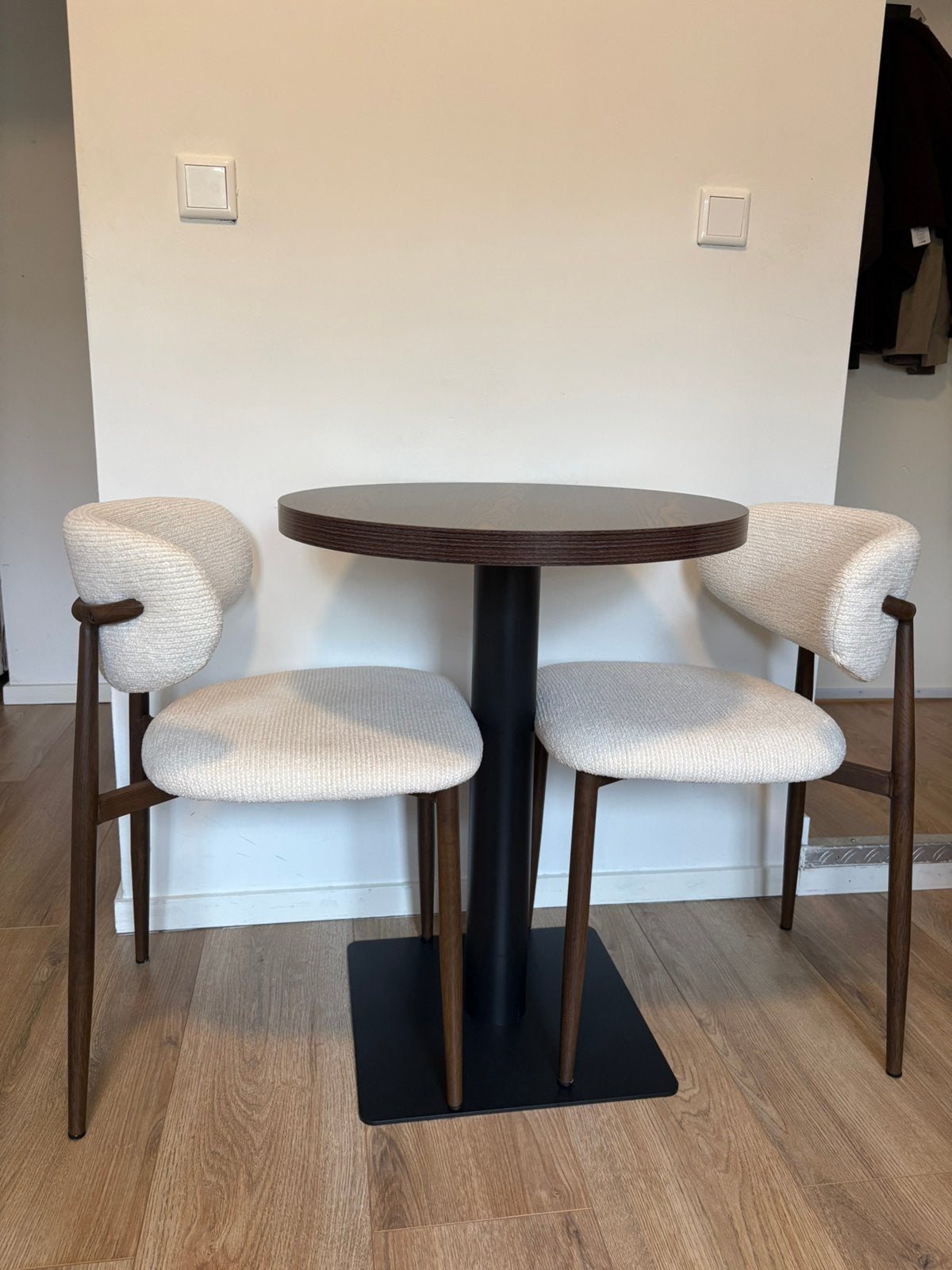 Tafel met 2 stoelen, Ophalen, Rond, 50 tot 100 cm, Nieuw