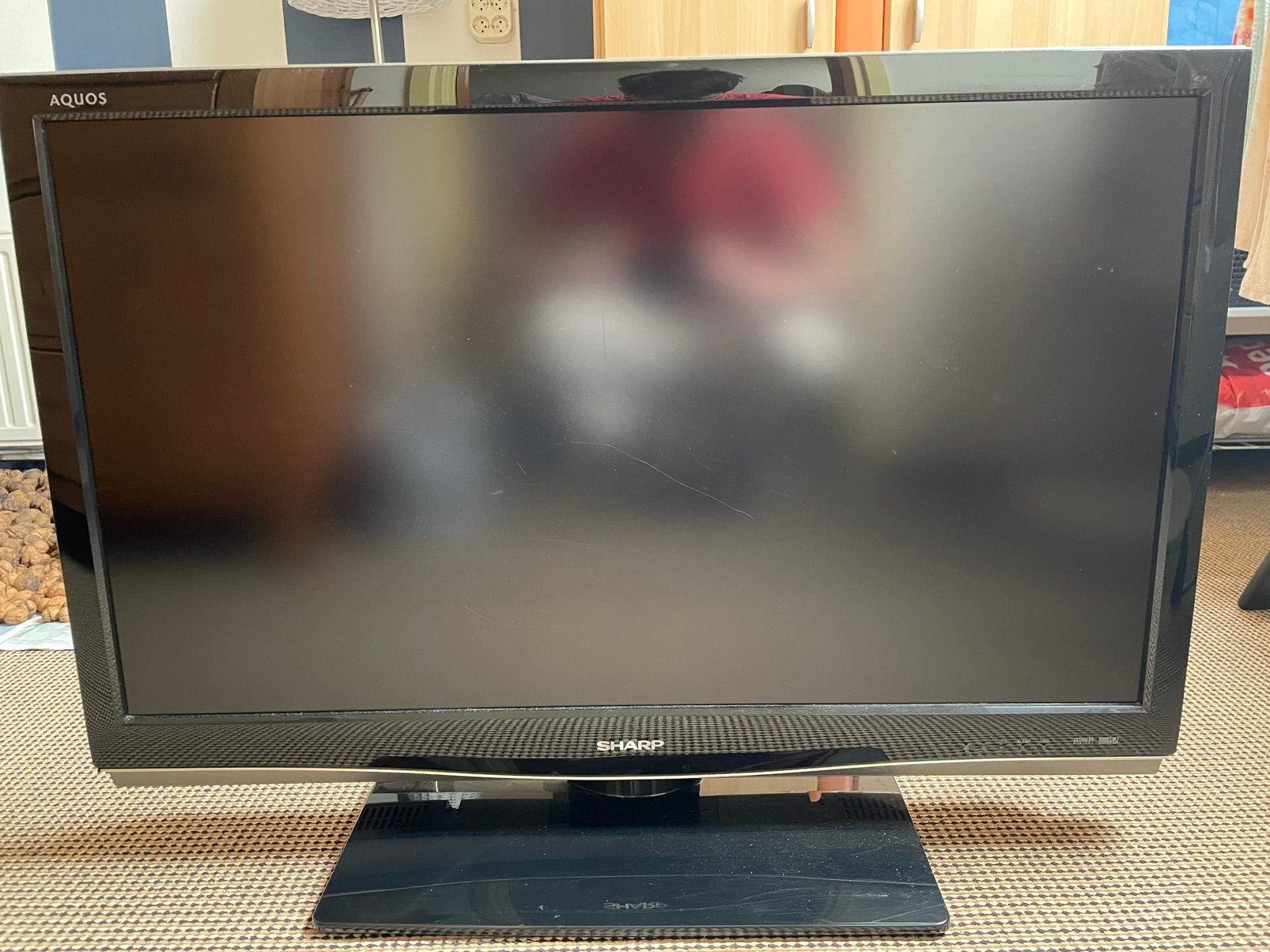 Sharp TV 34 inch, Ophalen, Gebruikt, 50 Hz, LCD