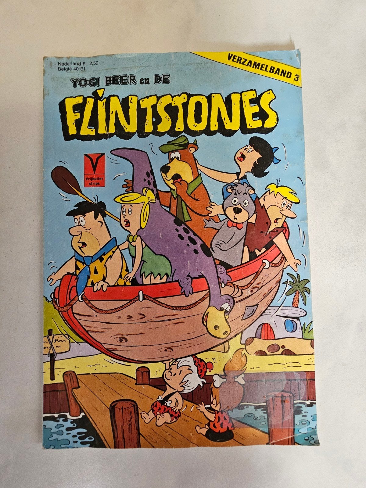 Vintage Yogi Beer en de Flintstones Verzamelband 3, Boeken, Strips | Comics, Meerdere comics, Ophalen of Verzenden, Gelezen, Europa