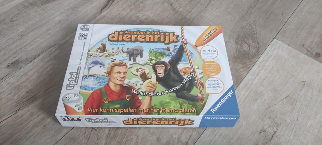 Tiptoi Avontuur in het Dierenrijk Ravensburger, Een of twee spelers, Ophalen of Verzenden, Zo goed als nieuw, Ravensburger