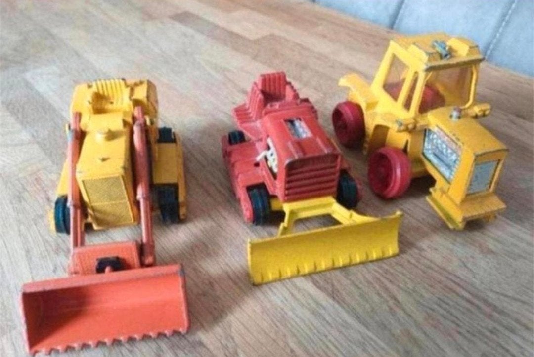 Drie opknappers Matchbox Super Kings / Kingsize van Lesney., Hobby en Vrije tijd, Ophalen of Verzenden, Gebruikt, Overige typen
