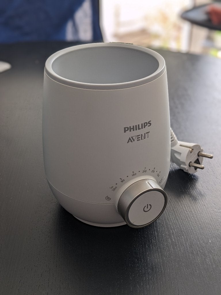 Flessenverwarmer Philips Avent, Automatisch, Flessen- of potjesverwarmer, Zo goed als nieuw, Philips Avent