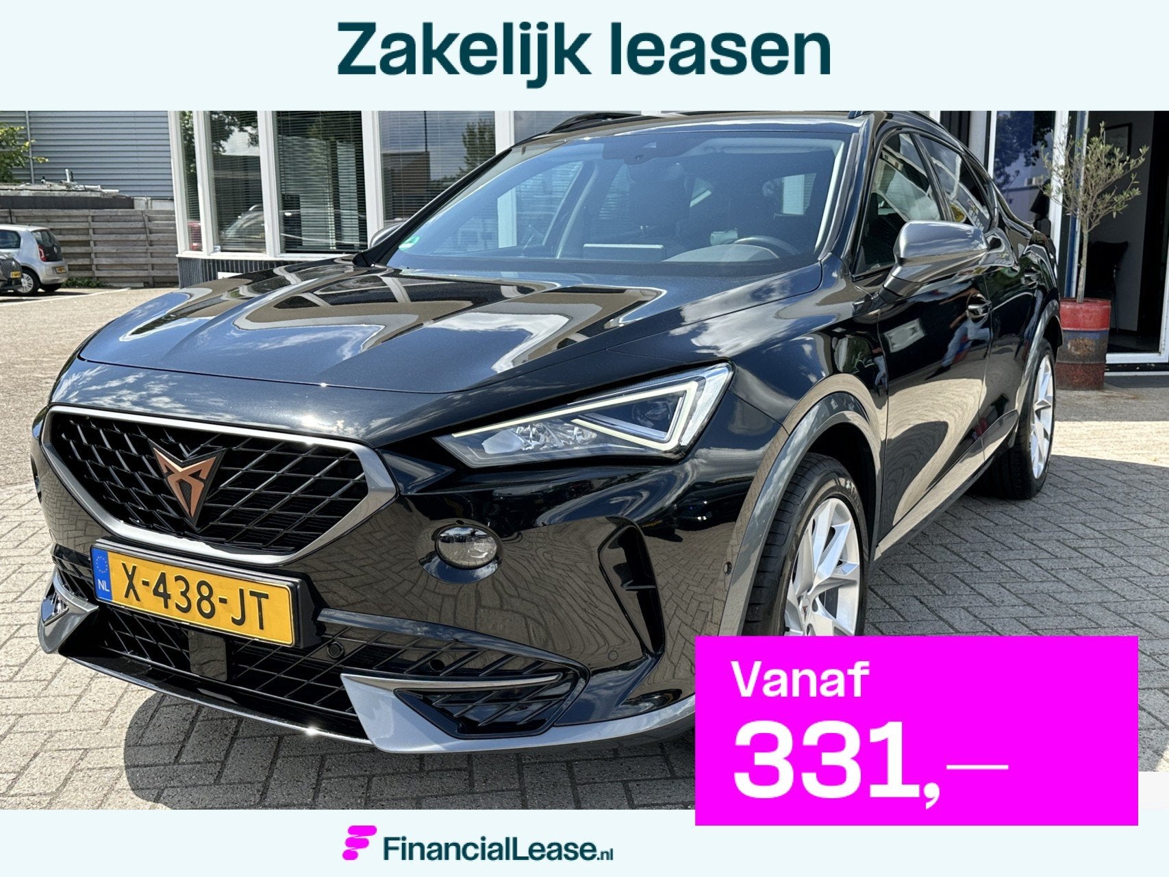 CUPRA Formentor 1.5 TSI Business Edition Plus - CAMERA STUUR, Automatische klimaatregeling, Zwart, Financial lease, Voorwielaandrijving