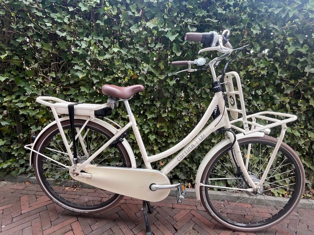 Cortina Transport U4 (elektrisch), incl.twee XL-accu’s, Gebruikt, Versnellingen, 50 tot 53 cm, Ophalen