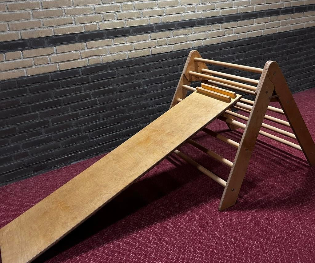Kipler klimdriehoek met glijbaan/klimplank, Ophalen, Zo goed als nieuw