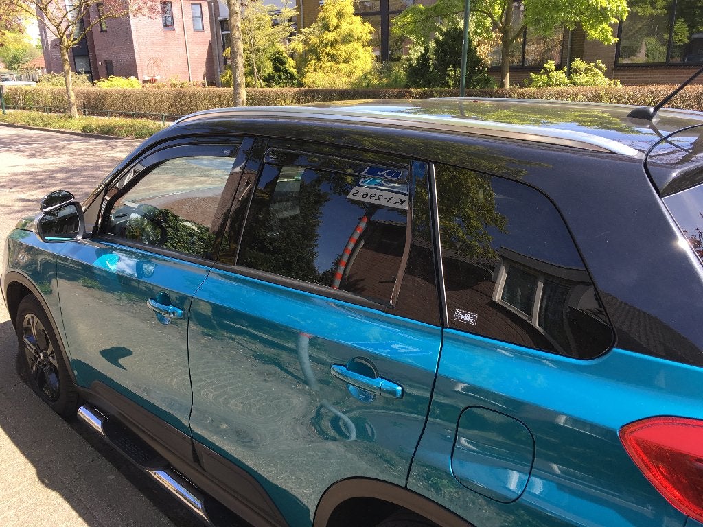 Suzuki zijwindschermen donker getint pasvorm oa Vitara Alto, Ophalen of Verzenden, Nieuw