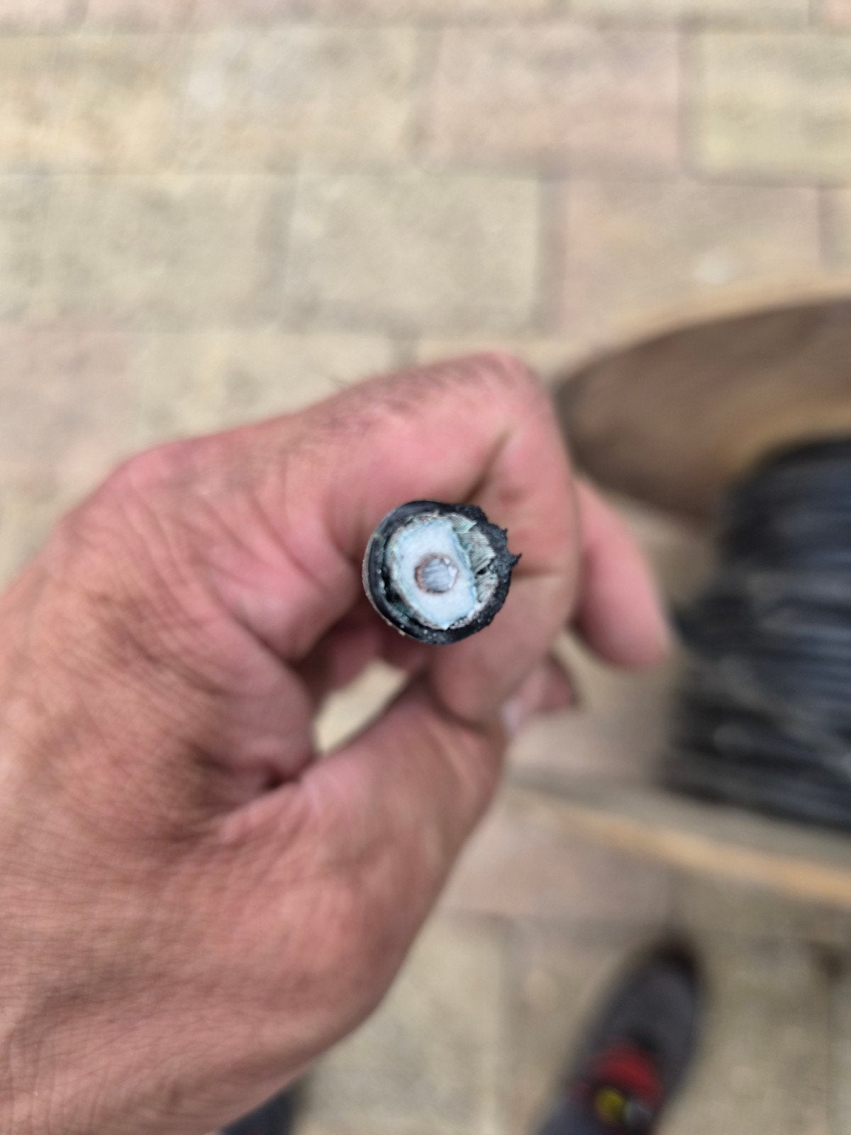 TV Antenne Kabel - Coaxiale Kabel op rol, Ophalen of Verzenden, Gebruikt, 10 meter of meer, Coaxiale kabel