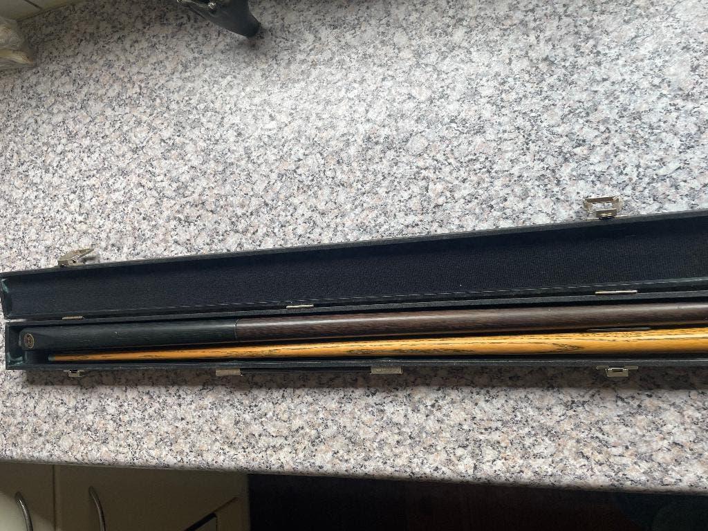 snooker keu, Sport en Fitness, Biljarten en Poolen, Ophalen of Verzenden, Gebruikt, Keu of Ballen