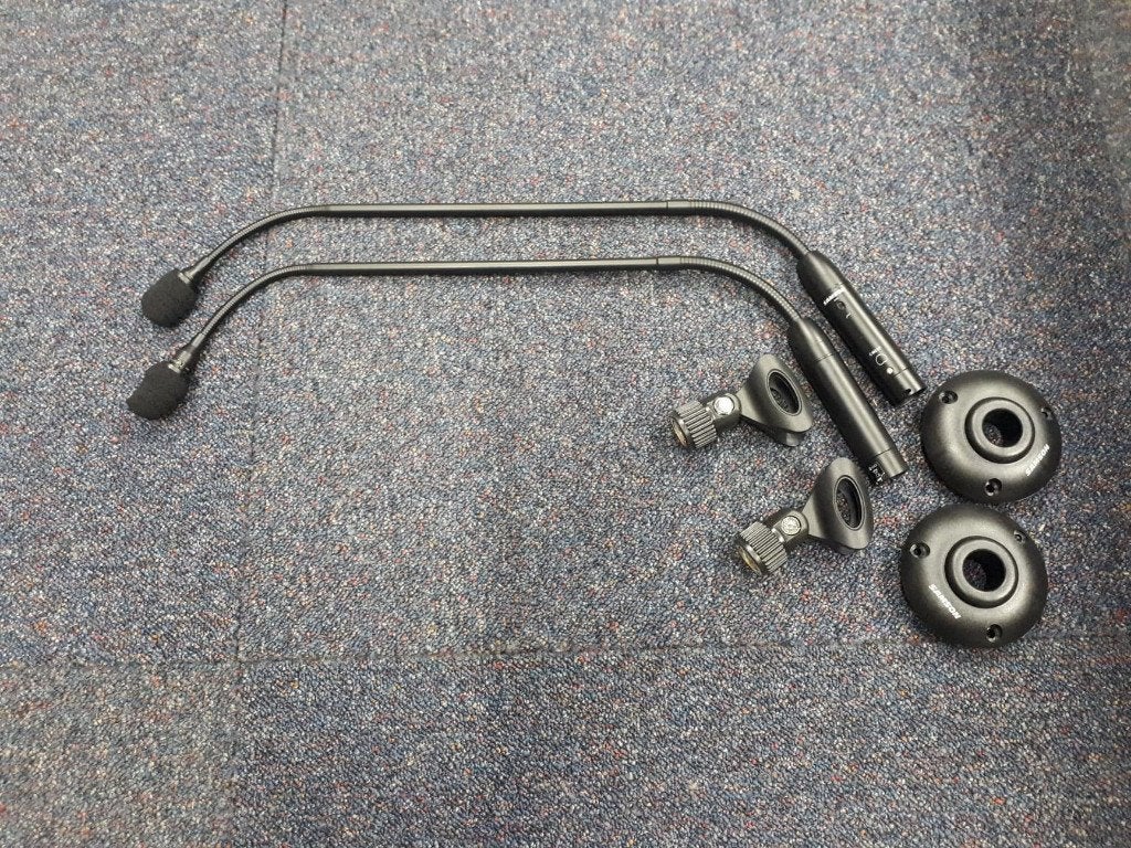 Samson Gooseneck Microfoons CM 15P zwanenhalsmicrofoon 40 cm, Ophalen of Verzenden, Gebruikt, Overige typen