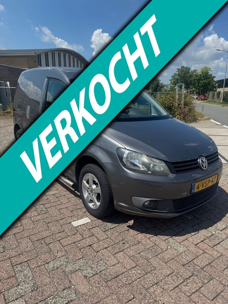 Volkswagen Caddy 1.6 TDI Airco, APK, Cruise Controle, Trekha, Auto's, Bestelauto's, Voorwielaandrijving, Euro 5, Gebruikt, 4 cilinders