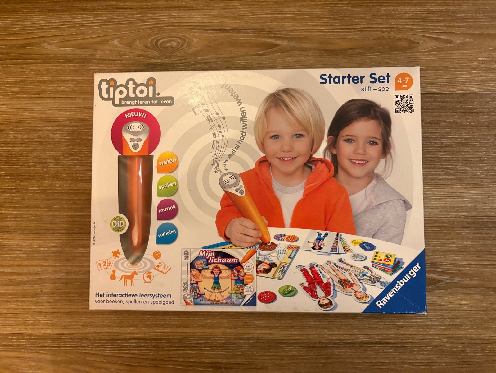 tiptoi Starter Set - Mijn Lichaam (Ravensburger), Kinderen en Baby's, Ophalen of Verzenden, Gebruikt, Ontdekken, Met geluid