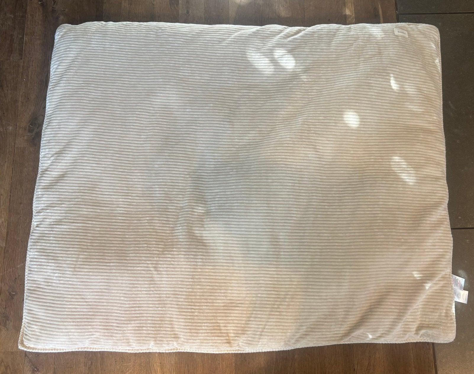 Koeka boxkleed ‘vik’ 80x100cm, Ophalen, Zo goed als nieuw, Beige, Vierkant