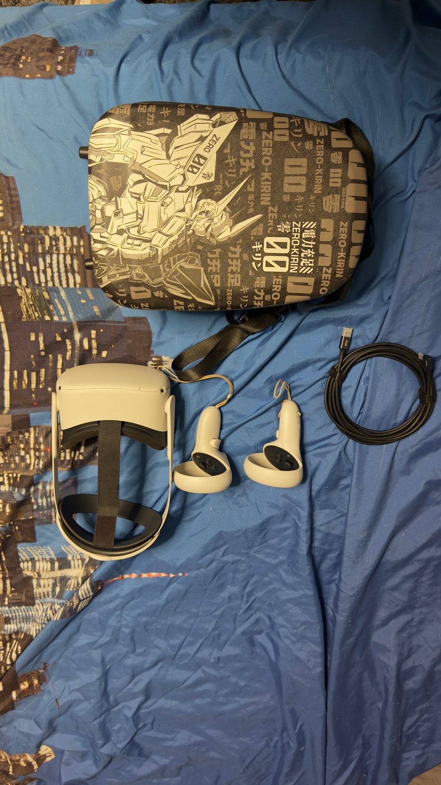 Oculus quest 2 64gb met ultra hoofdband, Ophalen of Verzenden, Zo goed als nieuw, VR-bril, Overige platformen