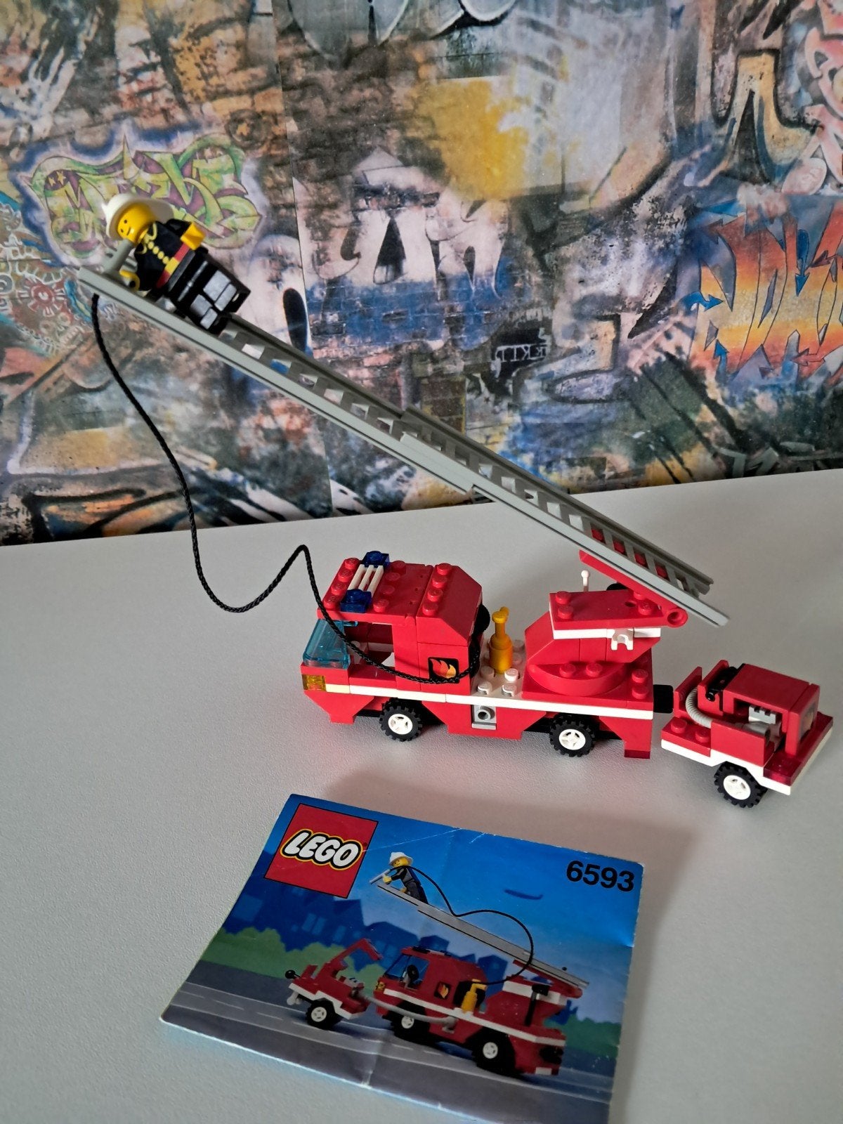 Lego brandweer auto, Ophalen of Verzenden