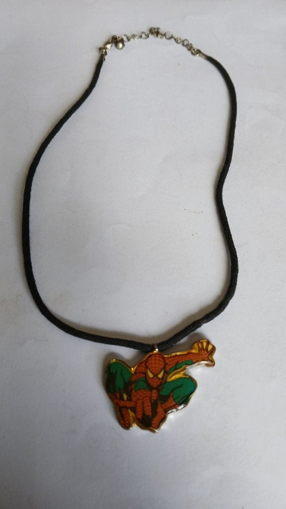 Spiderman hanger met koord marvel 2006 collectors item, Ophalen of Verzenden, Zo goed als nieuw