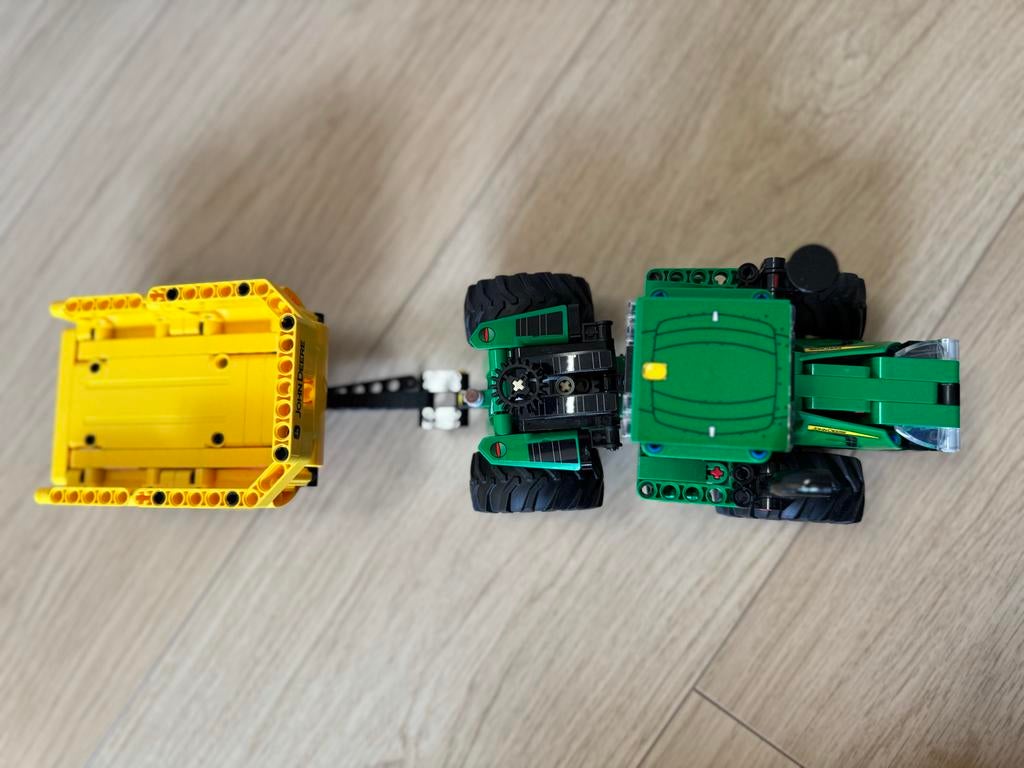 Lego Technic John Deere 42136, Kinderen en Baby's, Speelgoed | Duplo en Lego, Ophalen of Verzenden, Gebruikt, Complete set, Lego