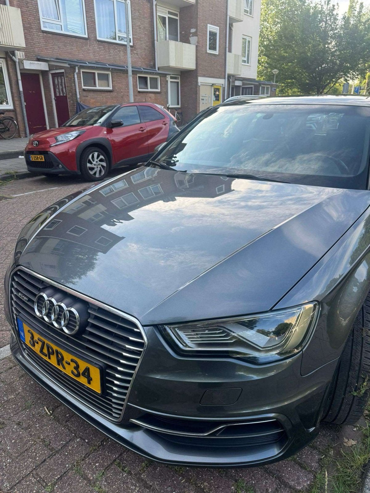 Audi A3 1.4 Tfsi 204pk E-tron Phev S Tronic 2015 Grijs NAP, Auto's, 4 cilinders, 1395 cc, 149 pk, Zilver of Grijs