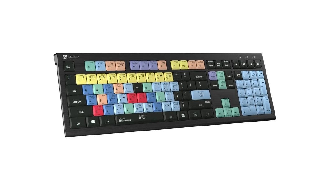 Logickeyboard Backlit Keyboard voor Steinberg Cubase/Nuendo, Computers en Software, Logitech, Verlichte toetsen, Ophalen of Verzenden