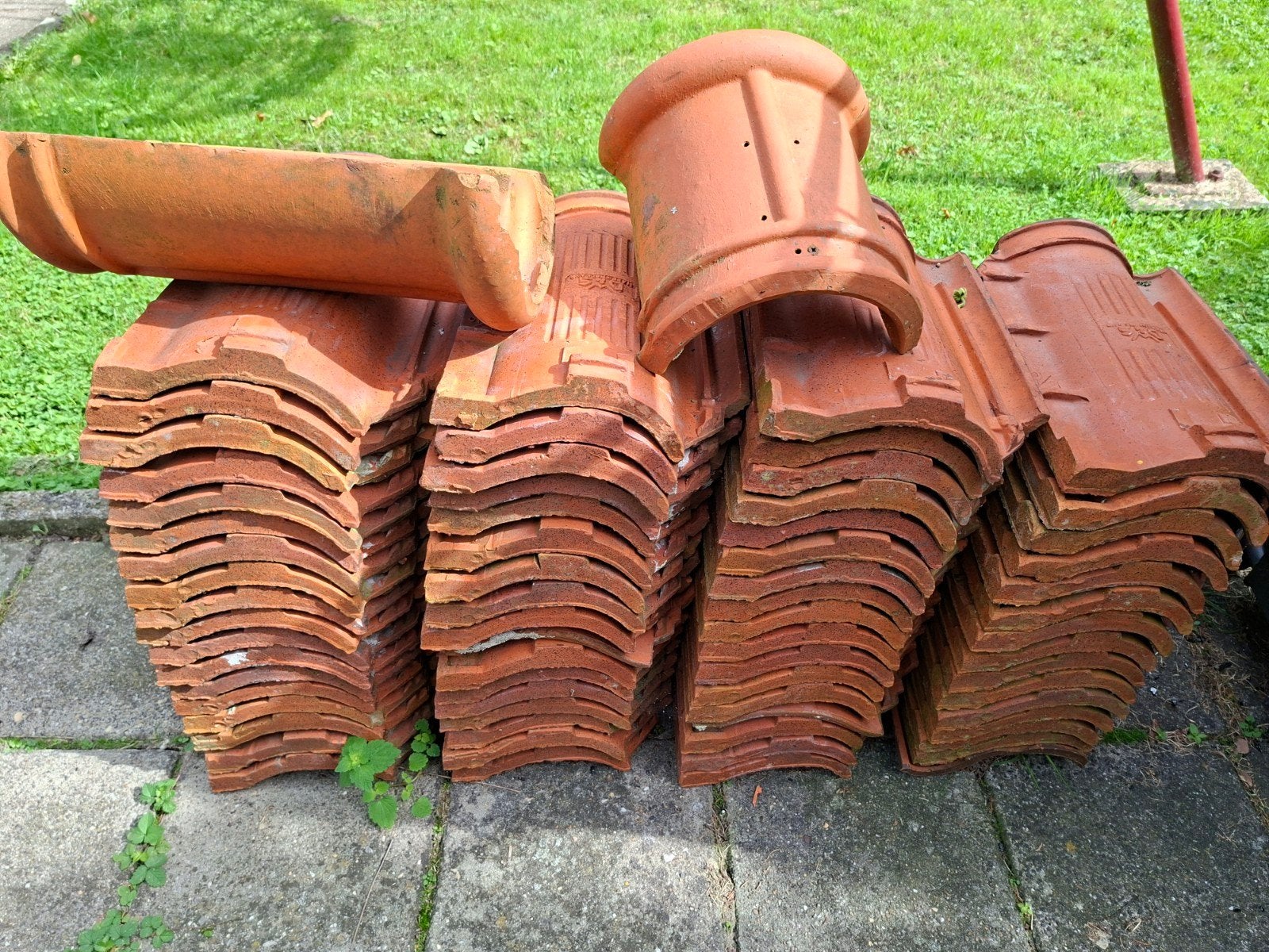 Dakpannen DWS oranje 67 x in Terschuur, Ophalen of Verzenden