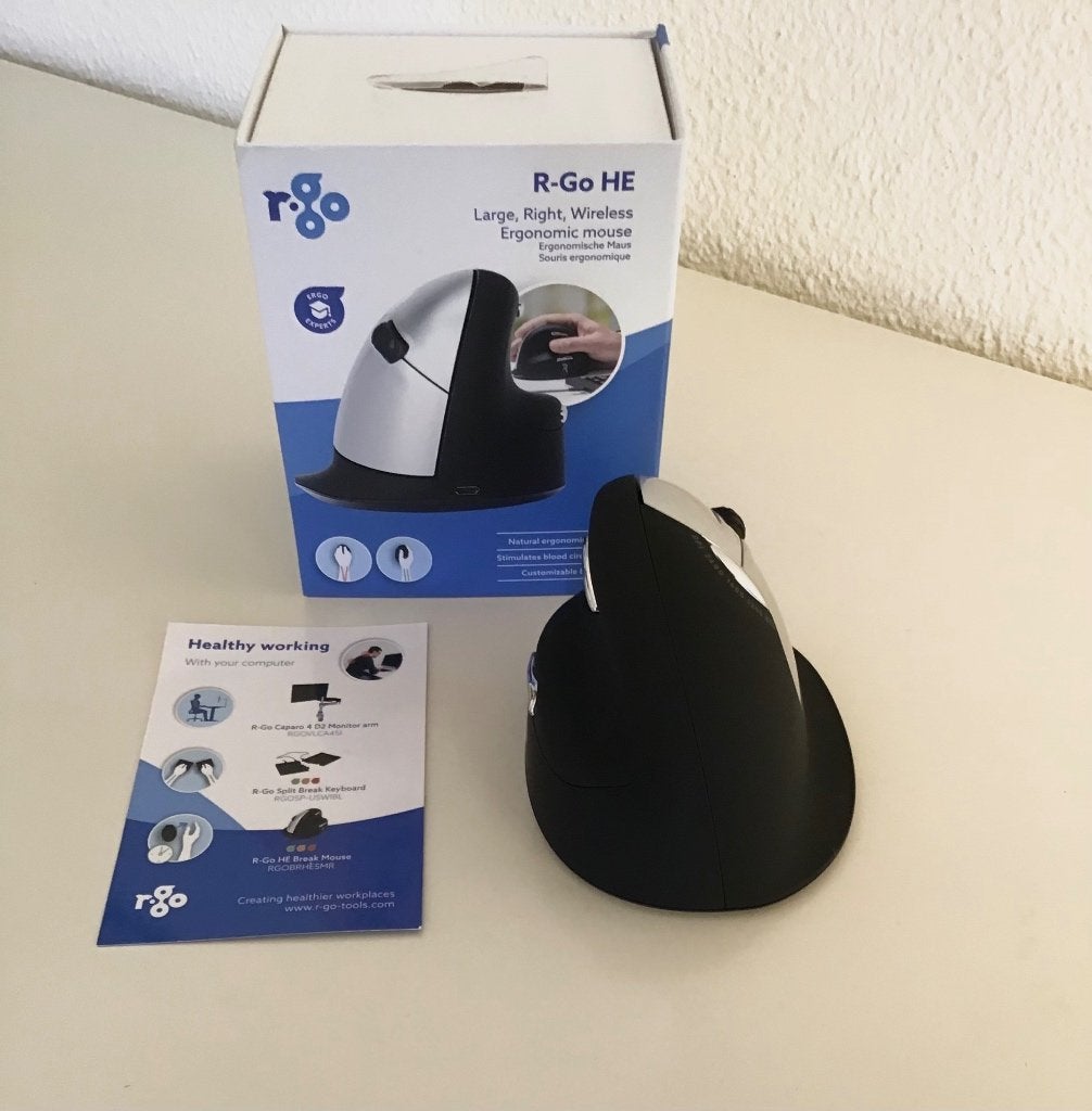 Ergonomische muis R-Go He, Rechtshandig, Muis, Ergonomisch, Nieuw