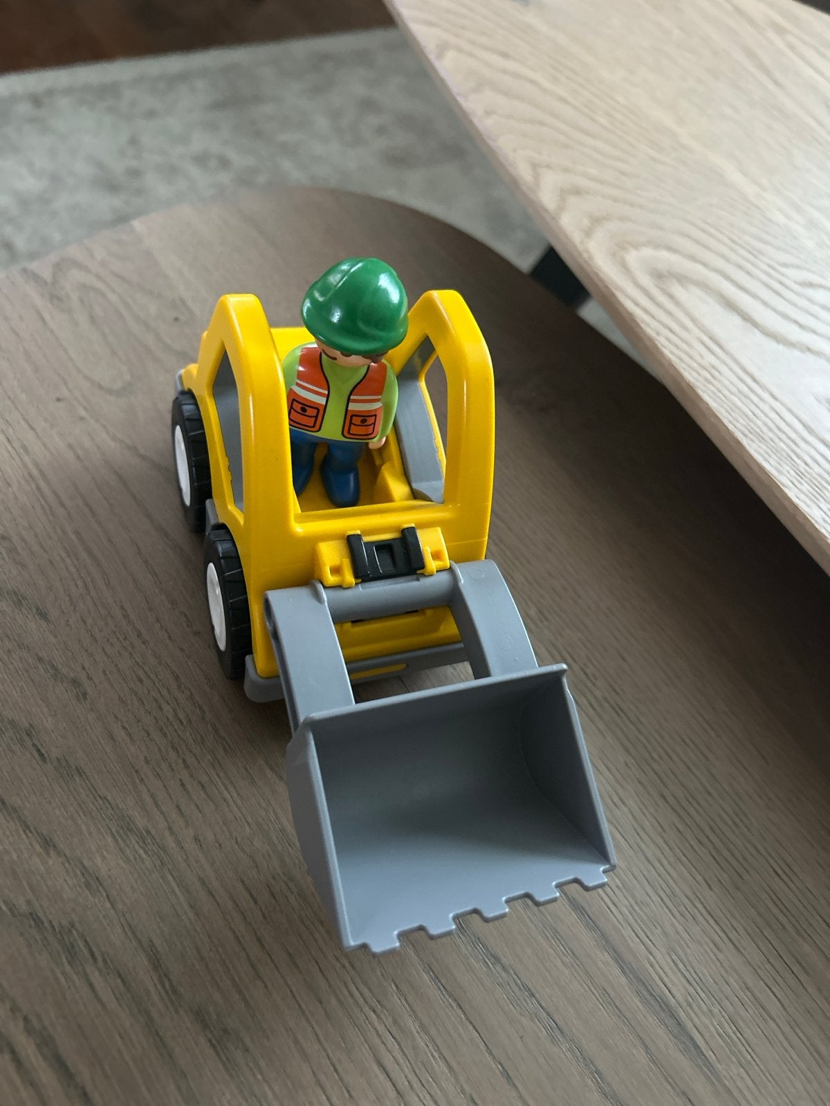 Playmobil Graafmachine met Bouwvakker - Zo goed als nieuw, Ophalen of Verzenden, Zo goed als nieuw