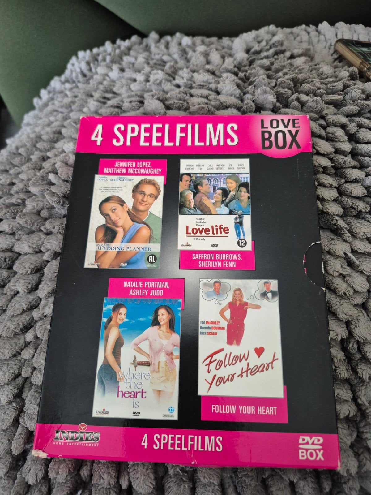 Love Box: 4 Speelfilms - Romantische Komedies DVD Box, Nederlands, Romantische komedie, Ophalen of Verzenden, Vanaf 12 jaar