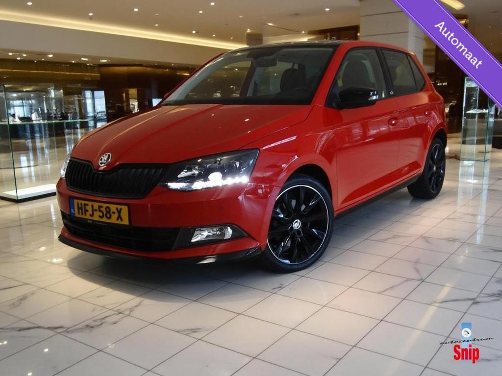 Skoda Fabia 1.0 TSI Style Automaat, Nav,Cruise,Panoramadak, Auto's, Gebruikt, Euro 6, 1064 kg, Bedrijf
