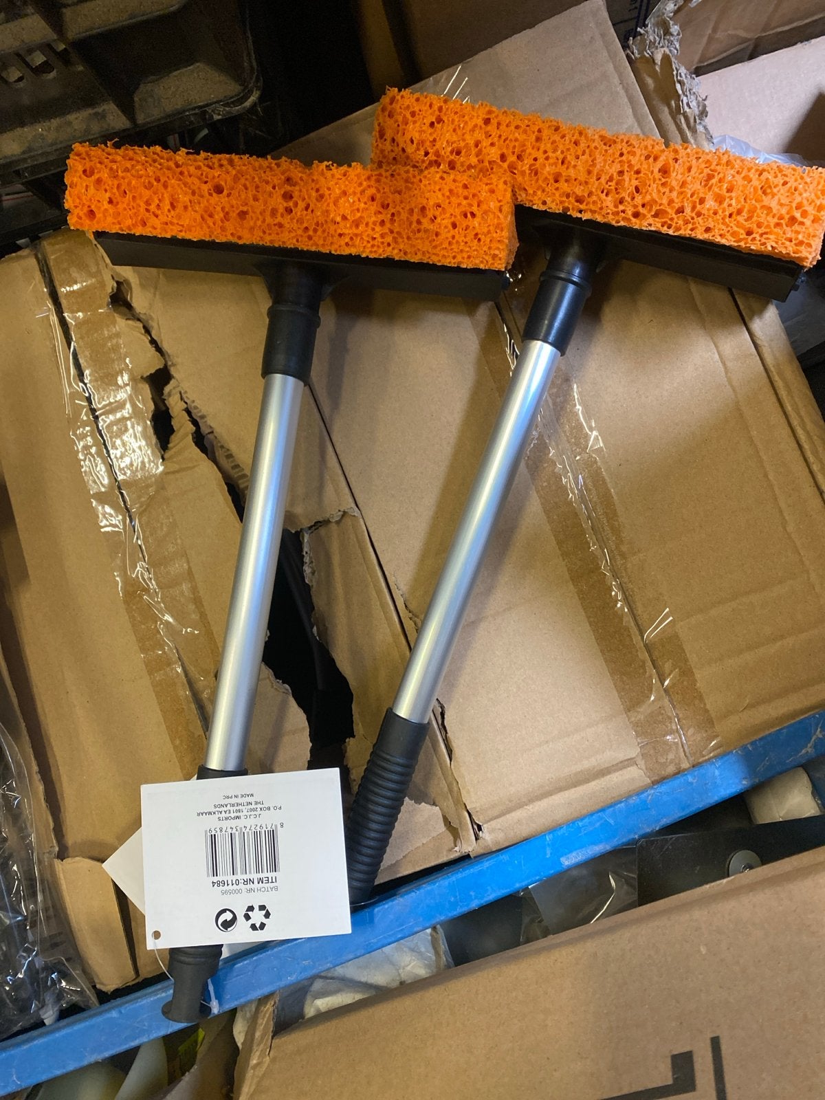50x Nieuwe Raamwisser met Spons - J.C.J.C. Imports, Huis en Inrichting, Ophalen of Verzenden, Raamwisser of Trekker