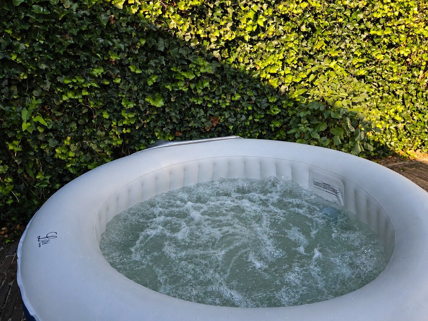 Opblaasbare Jacuzzi MSPA Lite, Ophalen, Zo goed als nieuw, Filter, Opblaasbaar