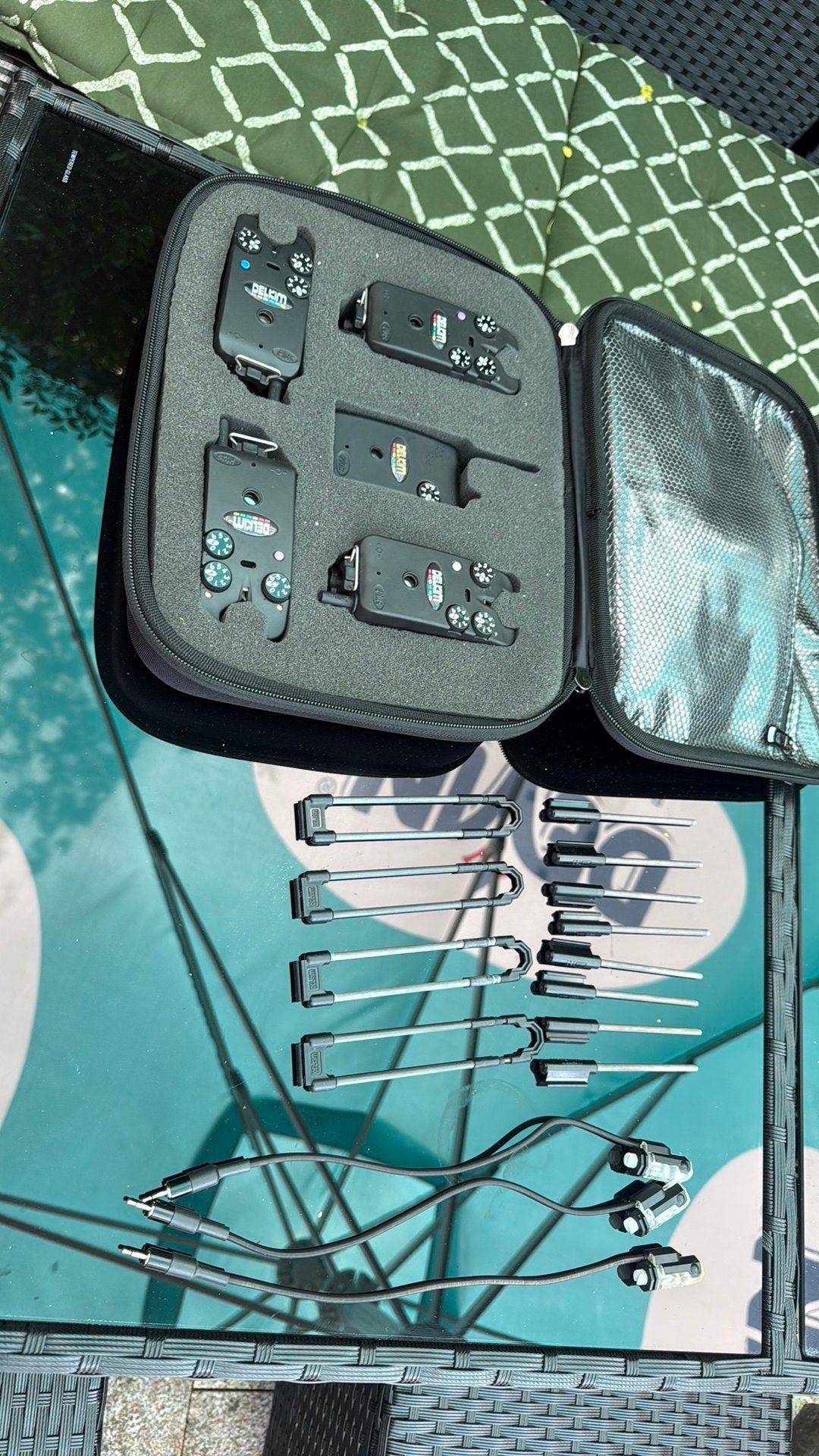 4+1 Delkim Plus TXI Set + Veel Extras ZGAN, Watersport en Boten, Ophalen of Verzenden, Zo goed als nieuw, Complete set